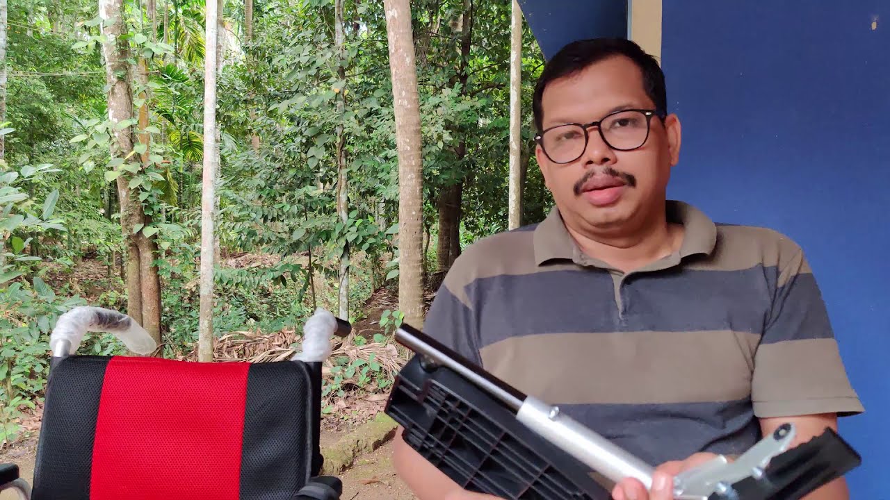 കുറഞ്ഞ വിലയിൽ ഒരു കിടിലൻ ഔട്ട് ഡോർ മോട്ടോർ വീൽചെയർ EVOX 105E,105 MOTOR WHEELCHAIR