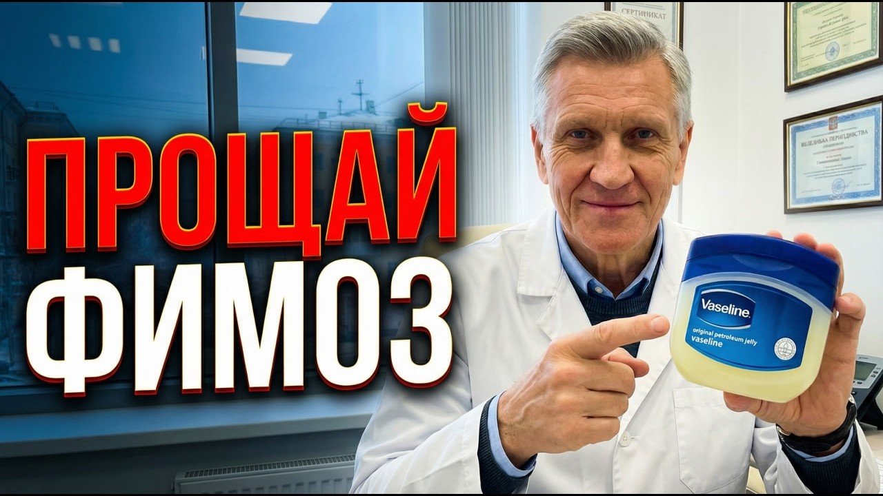 НЕ СПЕШИТЕ ПОД НОЖ! ЭТО СРЕДСТВО ЗА 50р УБИВАЕТ ФИМОЗ
