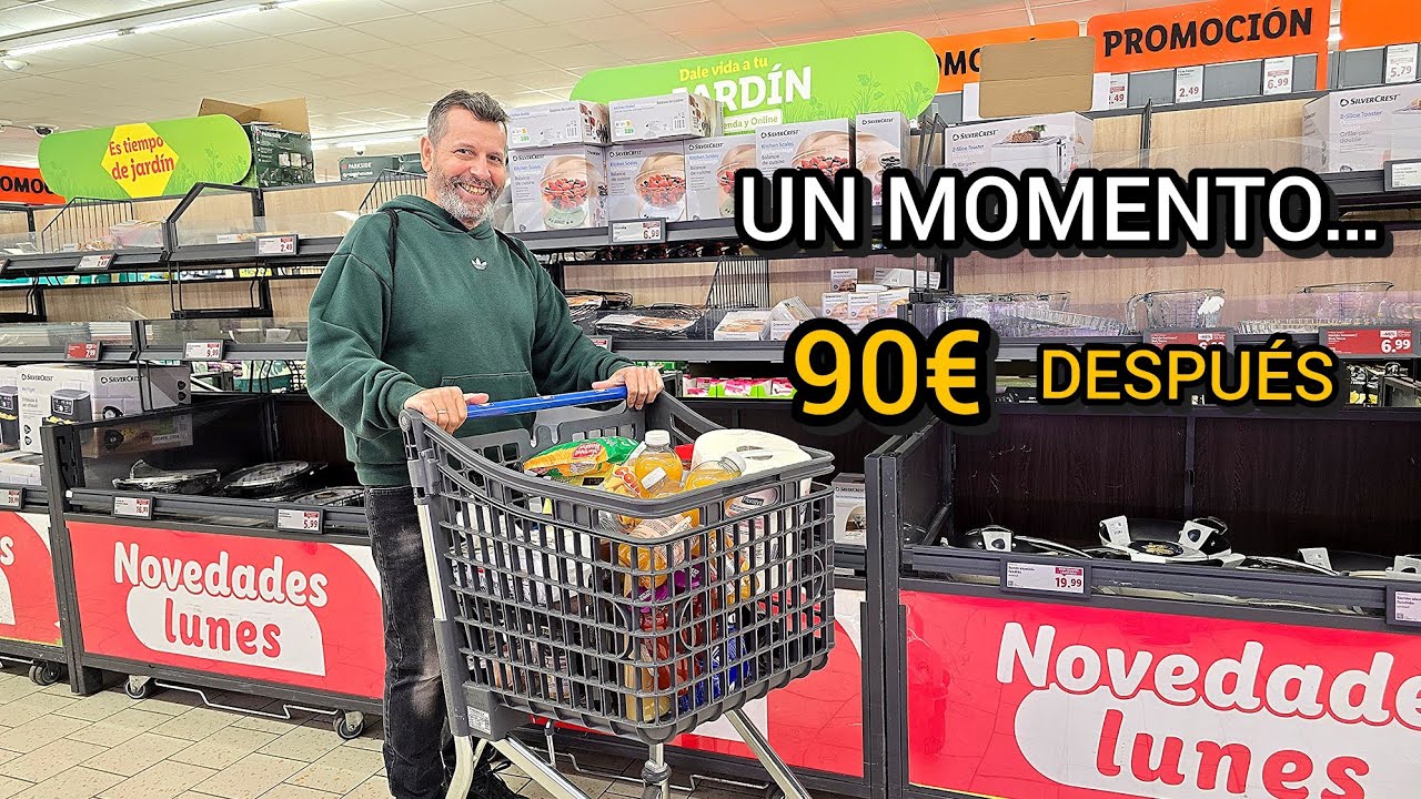 Entramos en el Lidl ‘un momento’… y salimos con 90€ menos 😳