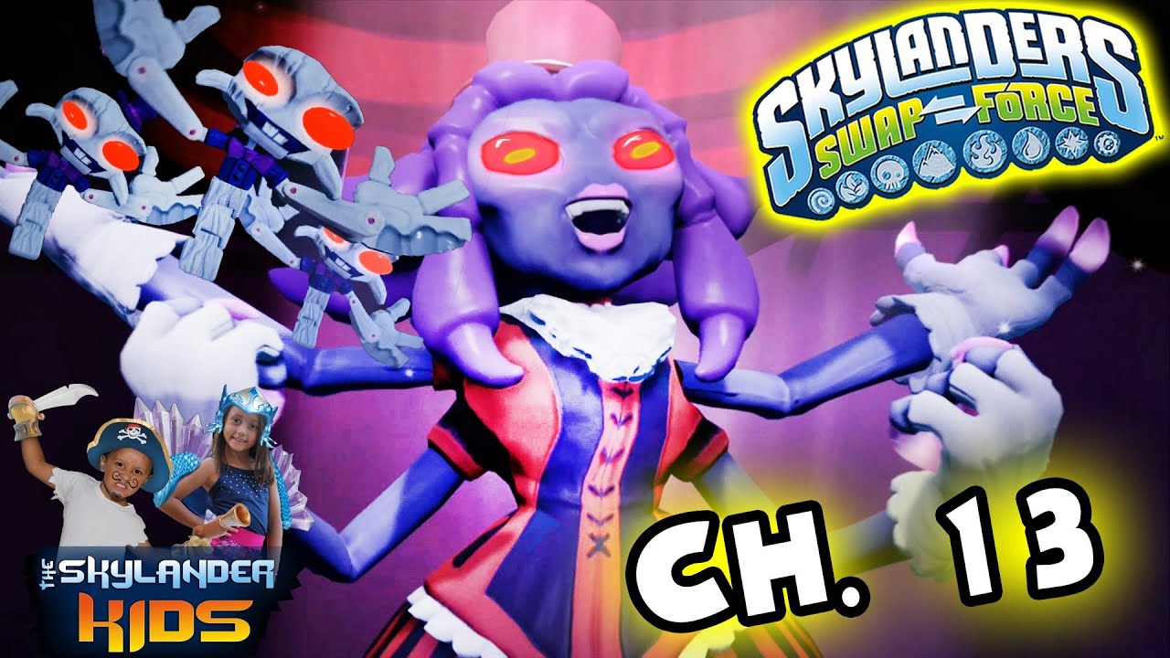 Let's Play Skylanders Swap Force: Part 15 - Mesmeraldas Show  (Chapter 13) Kids Co-Op Face Cam