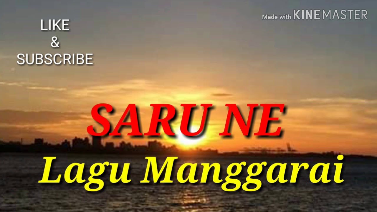 Lagu manggarai SARUN E