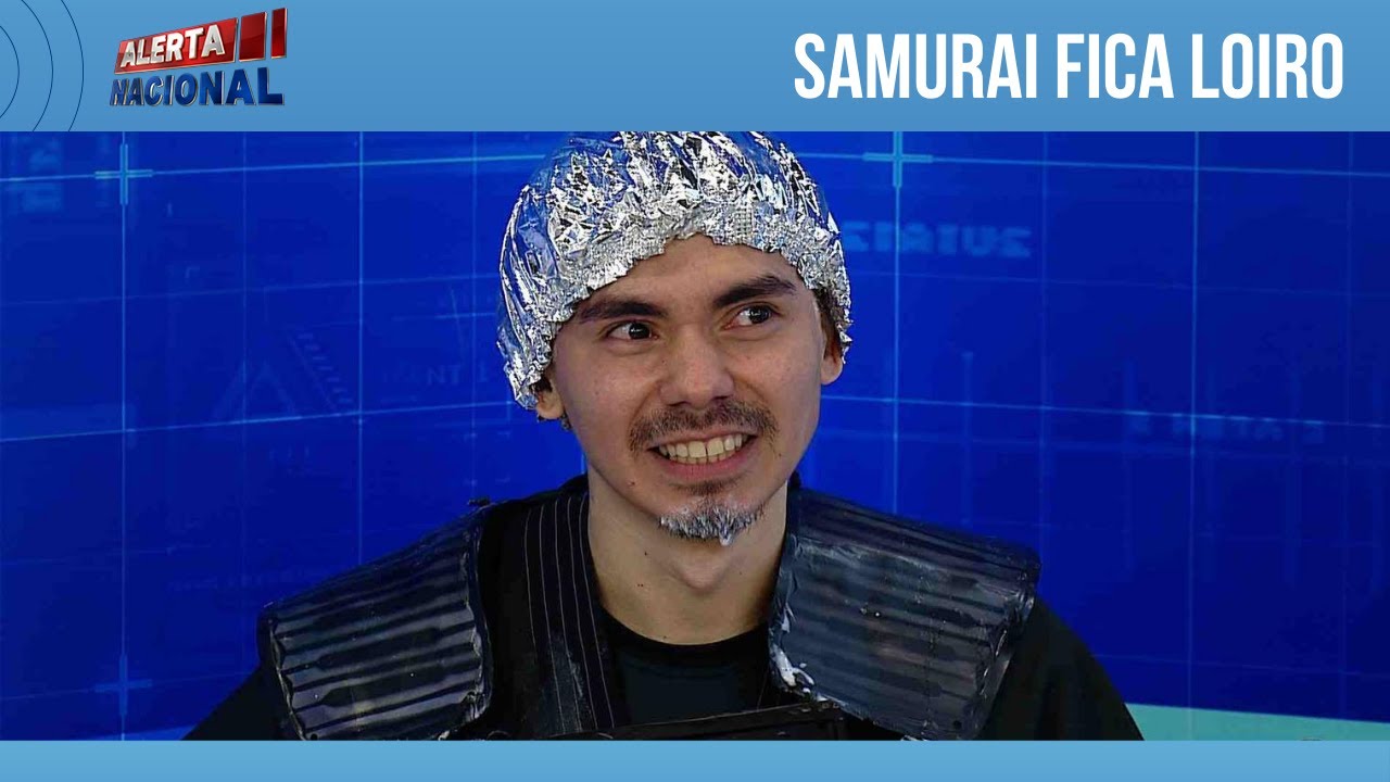 Dia de princesa: Samurai faz transforma&ccedil;&atilde;o capilar no palco do Alerta Nacional