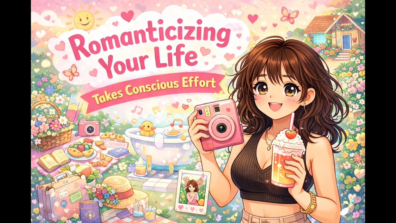 Romanticizing Your Life Takes Conscious Effort and Commitment 💪🏻