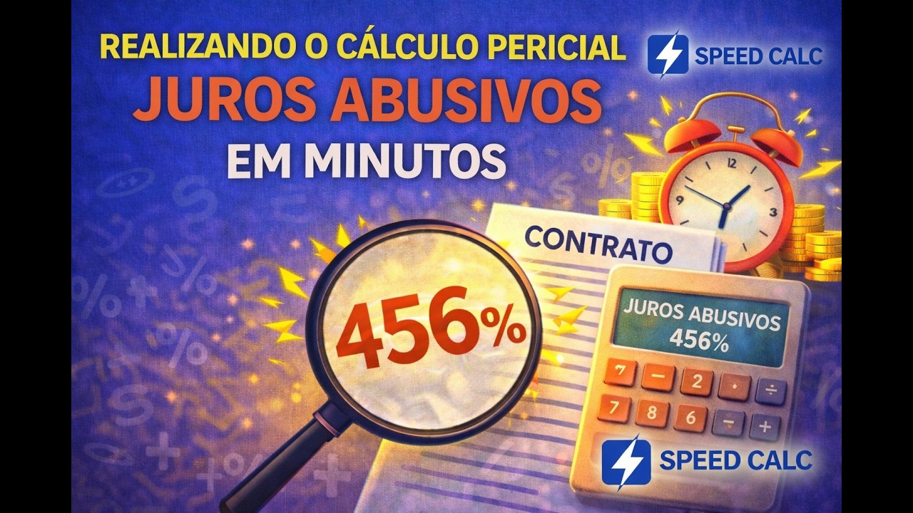 FINANCIAMENTO VEICULAR - REALIZANDO A PERICIA DE JUROS ABUSIVOS EM MINUTOS