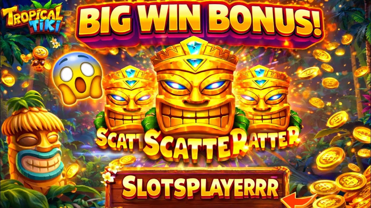 TROPICAL TIKI BONUS GOES WILD! 🌴💥 HUGE WIN!? | Pragmatic Play Slots
