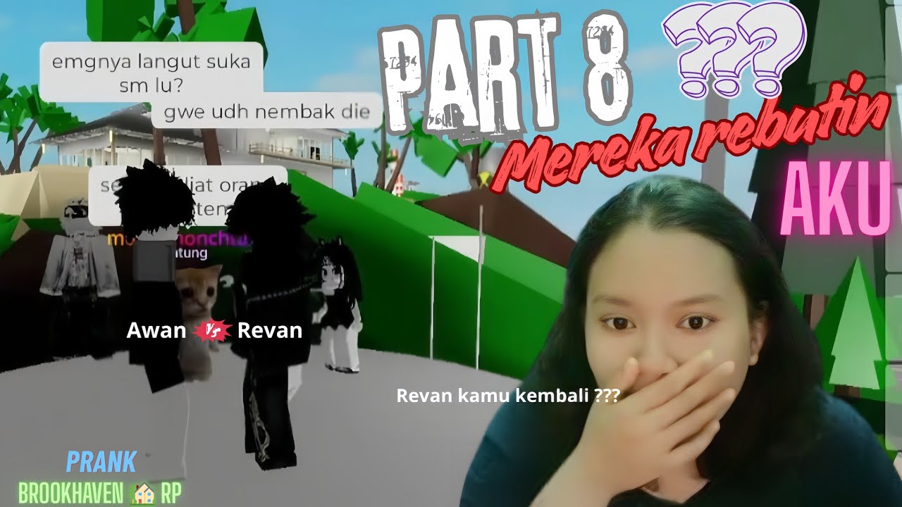REVAN KEMBALI ??? AWAN SAMA REVAN BERANTEM KARENA .... || BROOKHAVEN 🏡 RP prank 