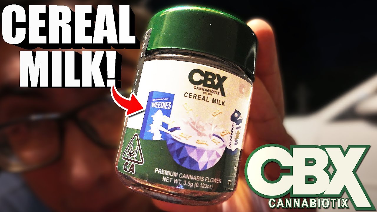 MY FIRST CBX EIGHTH! | CBX Cereal Milk REVIEW!