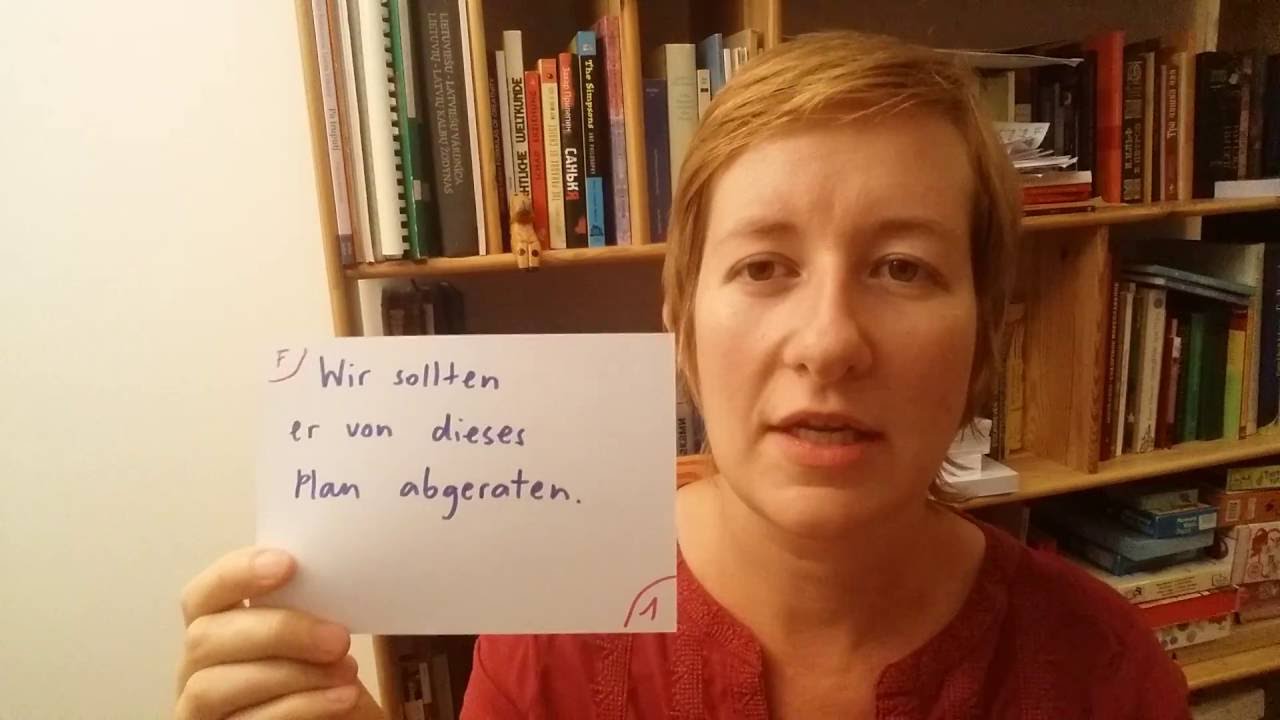 Finde die Fehler #9 raten beraten empfehlen | Deutsch B2 C1