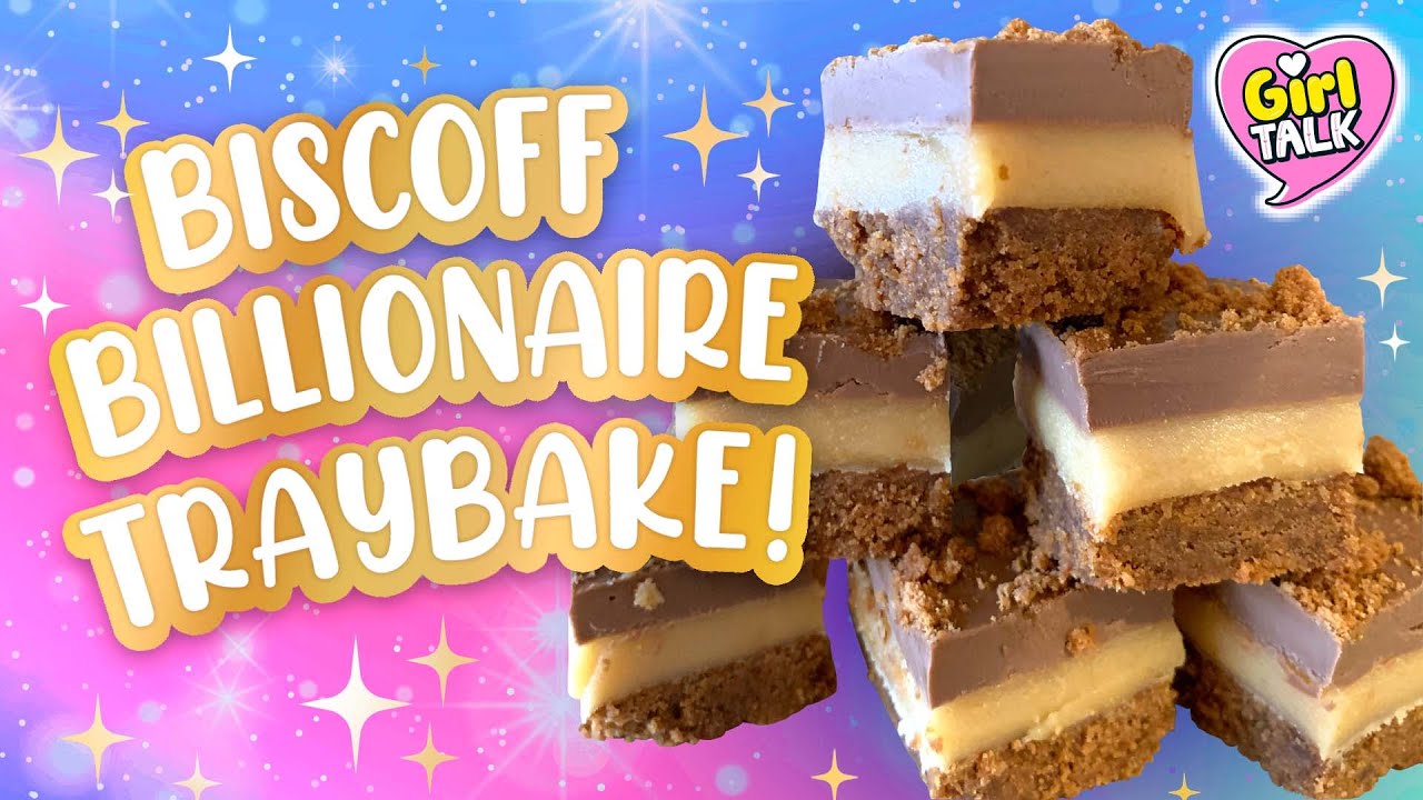 Bake biscoff billionaire shortbread!