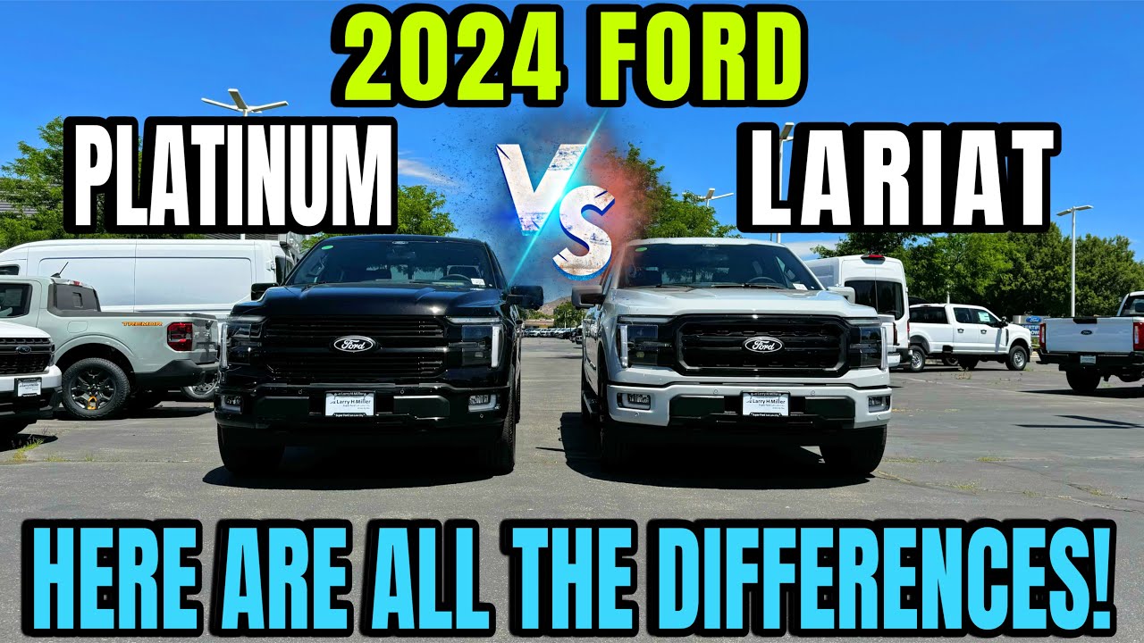 2024 Ford F150: Platinum VS Lariat - Here Are All The Differences!