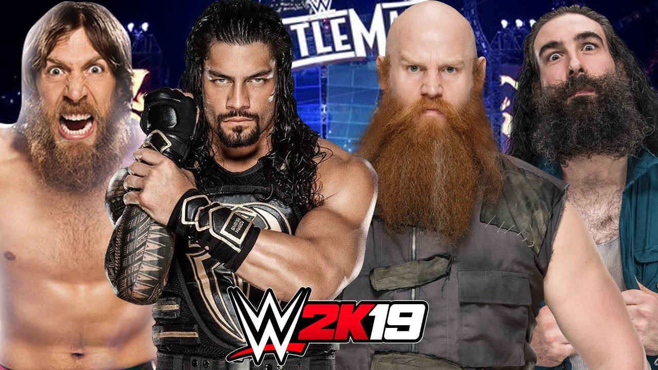 WWE 2K19 | ROMAN REIGNS & DANIEL BRYAN vs THE BLUDGEON BROTHERS