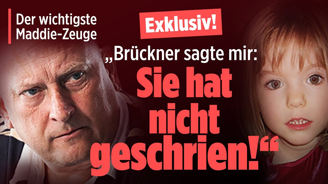 🔴 Maddie McCann: Der wichtigste Zeuge | LIVE-Reaction mit BILD-Reporter Kai Feldhaus
