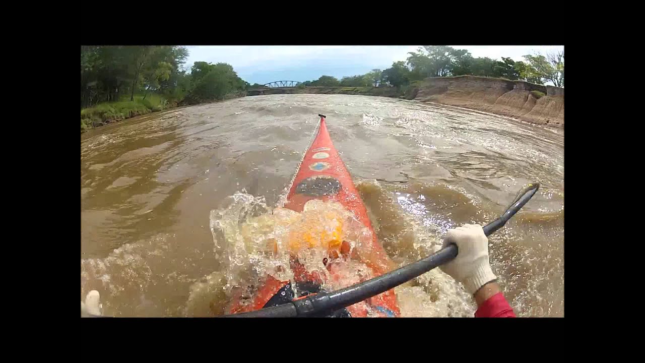 Travesia en Kayak Rio Carcaraña, Coronda y Parana parte 1 Gopro Hero 2