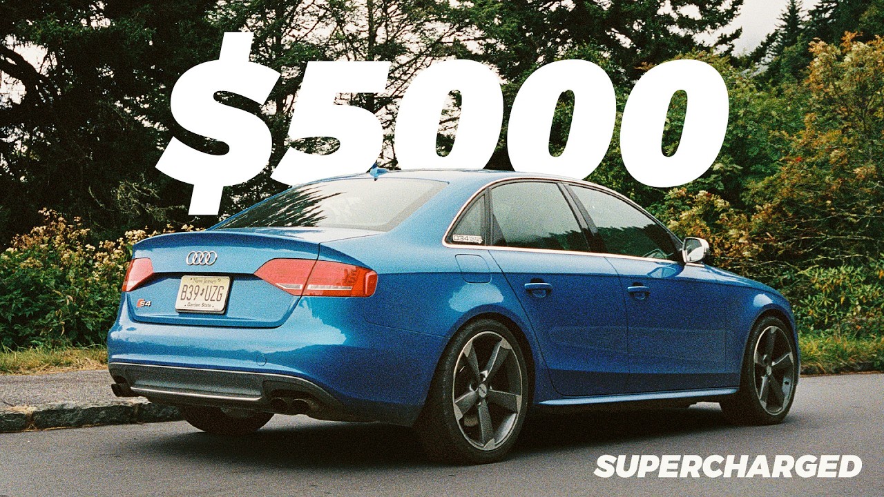 I bought a cheap Audi S4 and it needs a TON of work...
