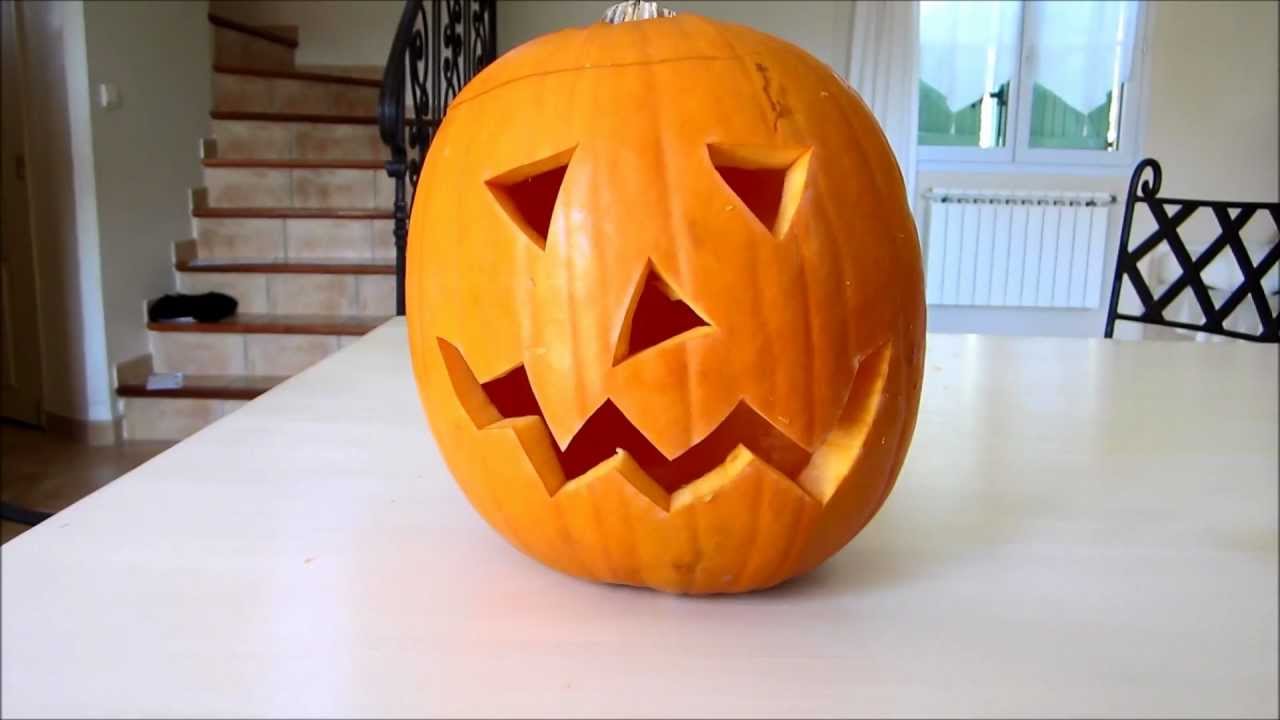 comment faire une citrouille d'halloween?