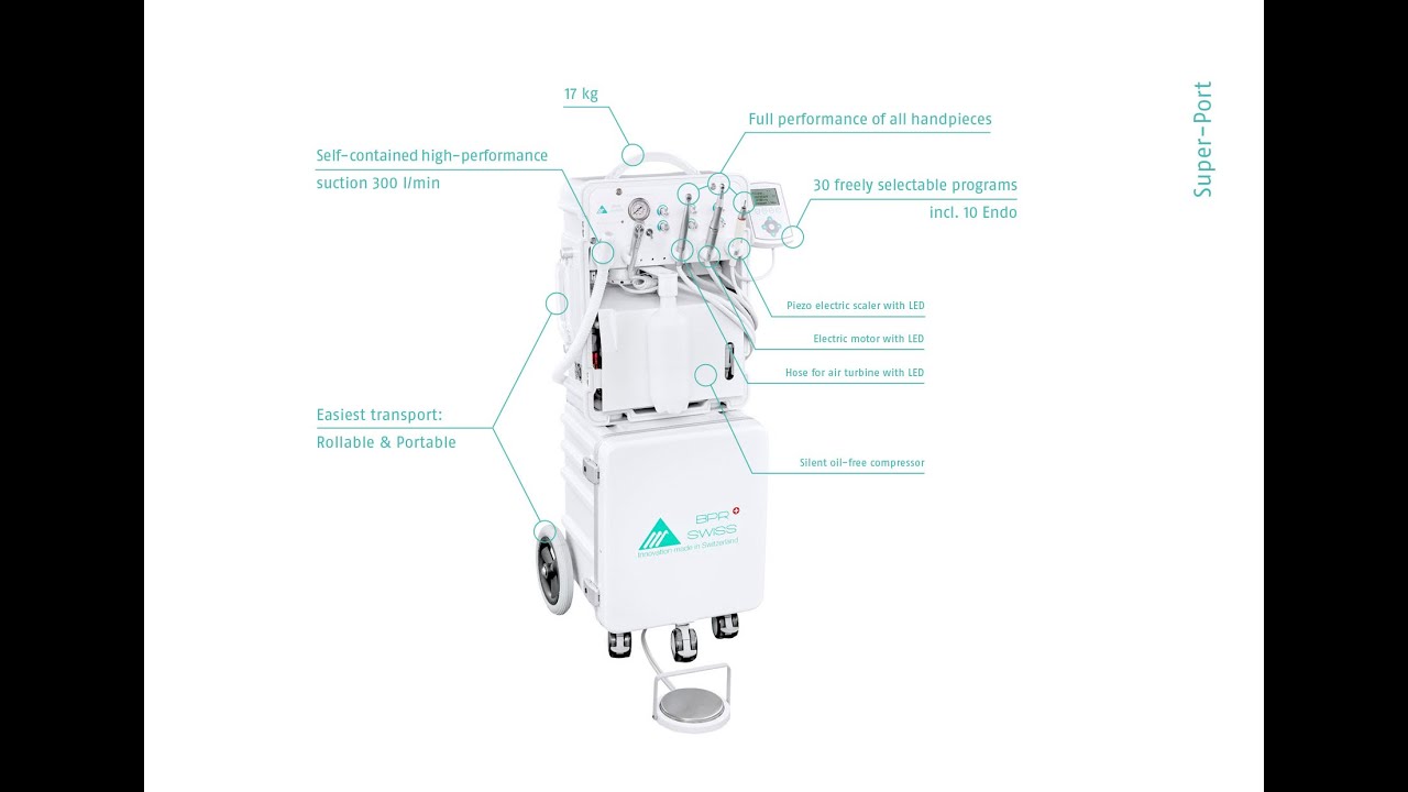 Portable Dental Unit - The Unique Super-Port