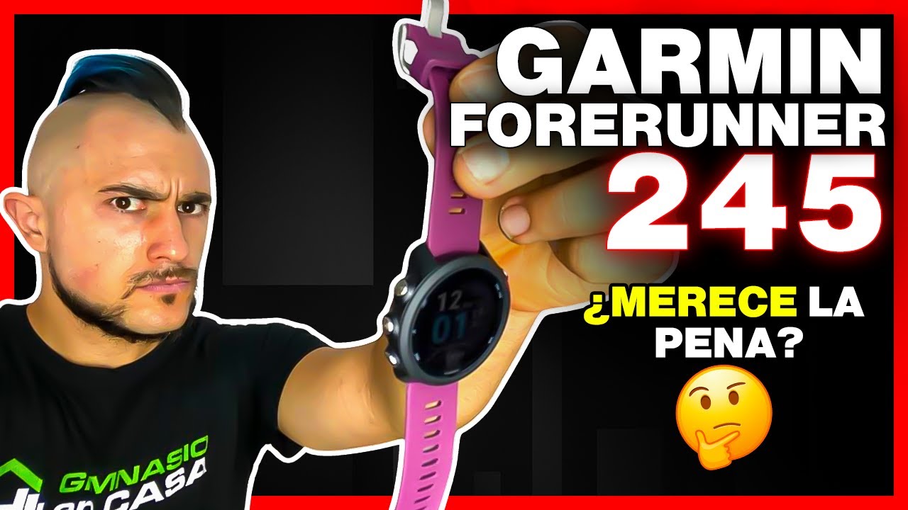 Garmin Forerunner 245: Review y Opiniones DESPUÉS de probarlo