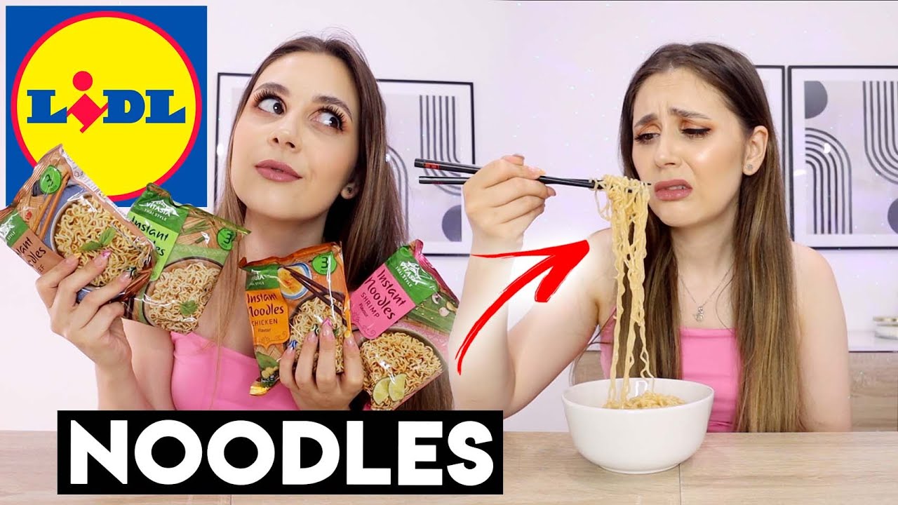 EXPERIMENTEI os NOODLES do LIDL *estou confusa* | Joana Gentil