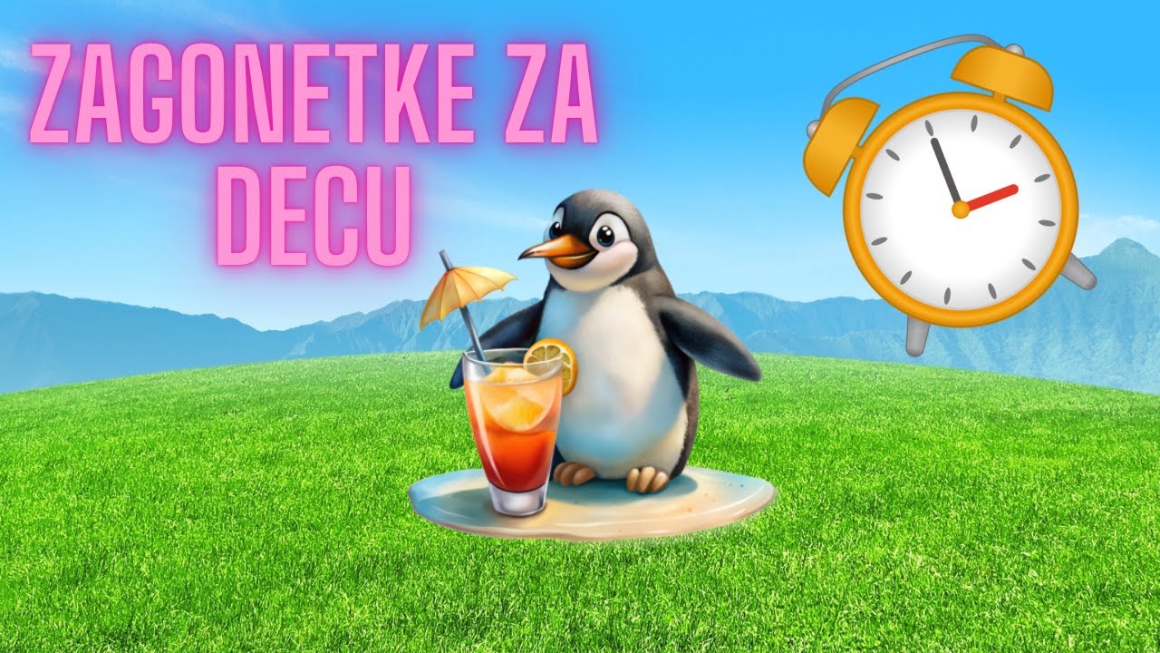 Zagonetke za decu od 2 do 6 godina