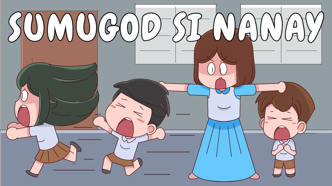 SUMUGOD SI NANAY SA SCHOOL | Pinoy Animation