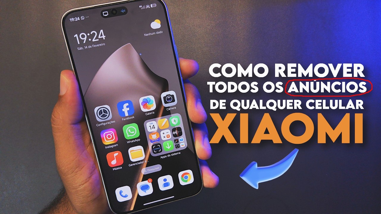 INFALÍVEL! Remova todos os anúncios do seu XIAOMI