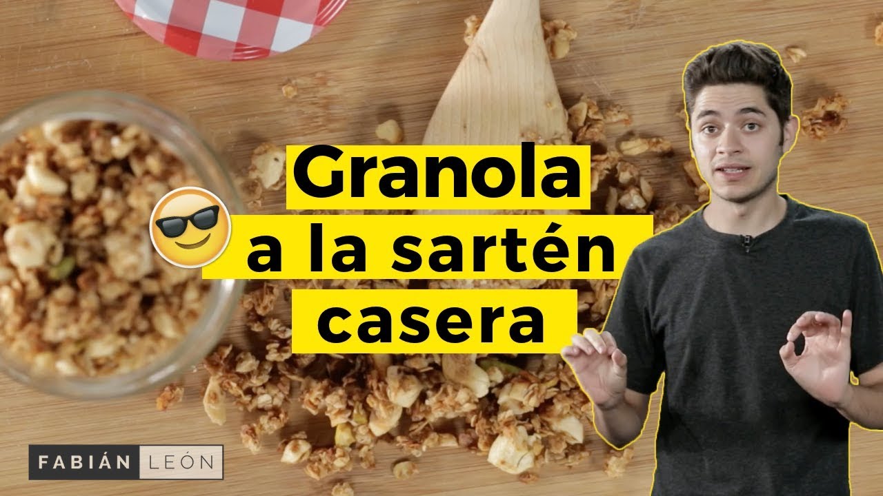 Granola a la sartén en 10 minutos // Desayuno para volver a la rutina
