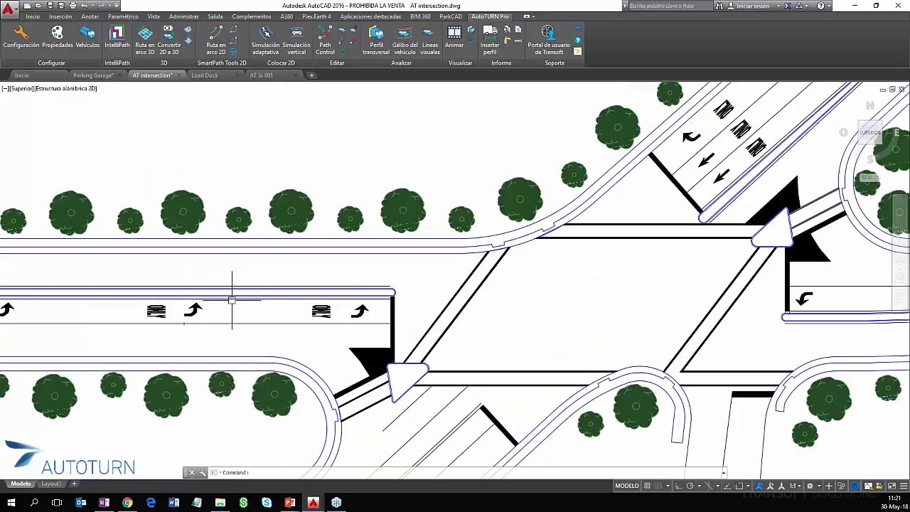 AutoTURN Funciones Básicas (webinar) - análisis de áreas de barrido