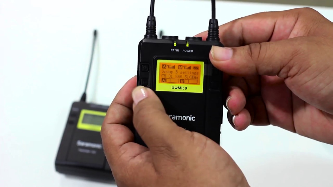 Microfone Saramonic Uwmic9  (Português)