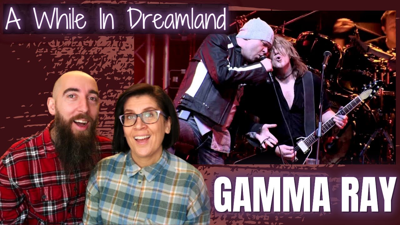 Gamma Ray - A While In Dreamland (REACTION) with my wife