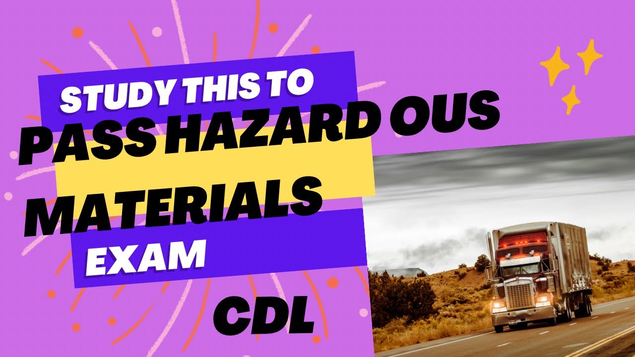 CDL 2023 HAZARDOUS MATERIALS STUDY 200 Questions & Answers Study Exam