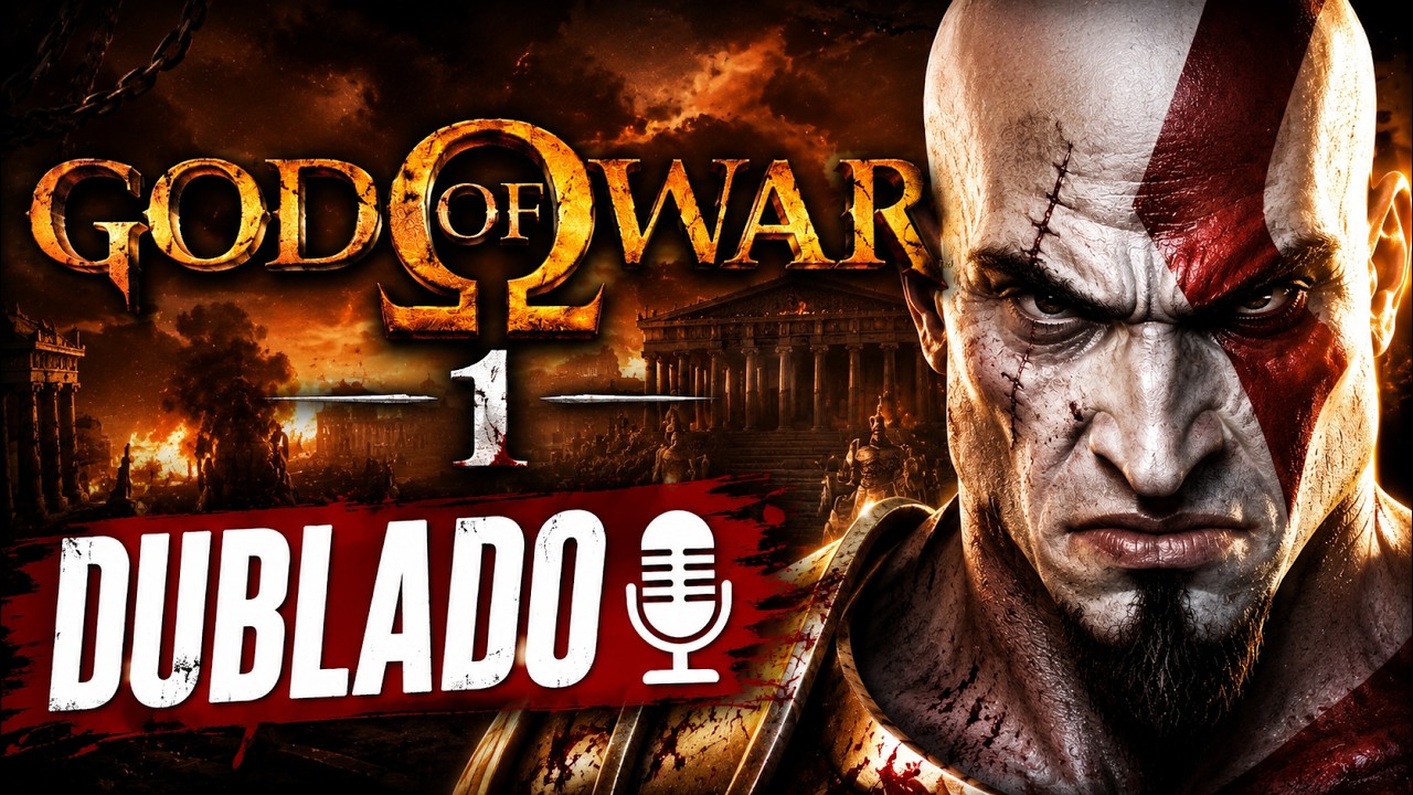 GOD OF WAR 1 DUBLADO POR IA - A ÉPICA BATALHA CONTRA O MINOTAURO #7