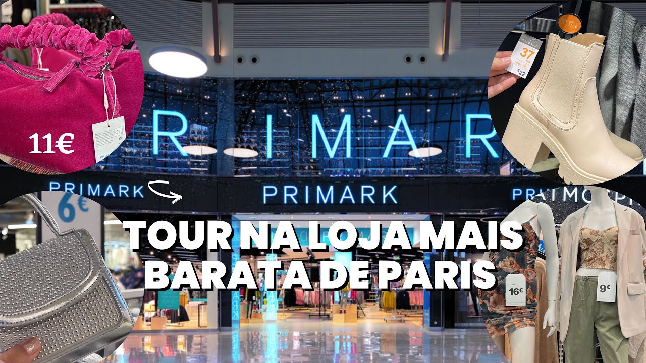 QUAL O PREÇO DAS ROUPAS EM PARIS?/PRIMARK~Vale muito a pena conferir!
