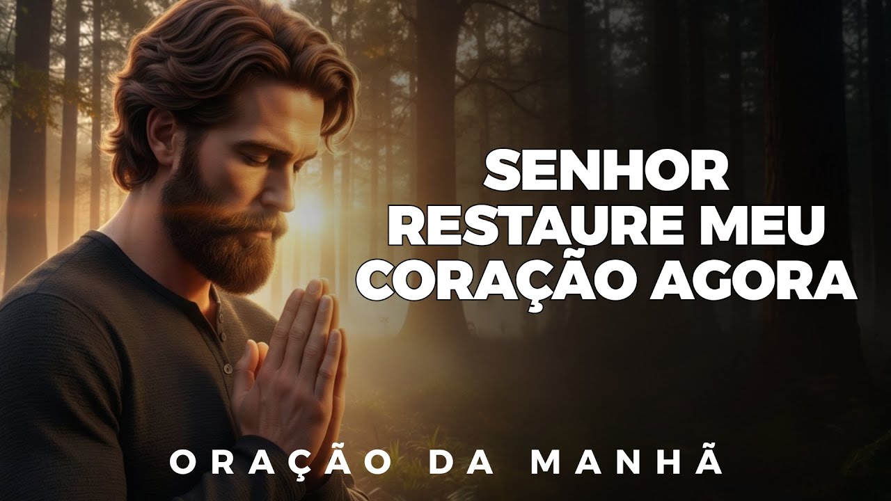 Senhor, Corrija me Sem Me Destruir - Restaure Meu Coração | Oração Da Manhã