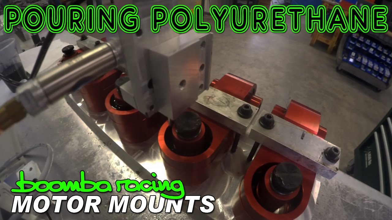 How It's Made | Pouring Polyurethane into Motor Mounts | Boomba Racing