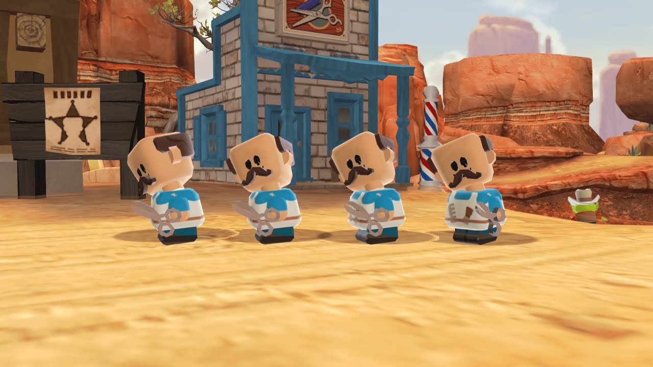 Toy Story 3 #17 [Caja de Juguetes] El cuarteto de la barbería