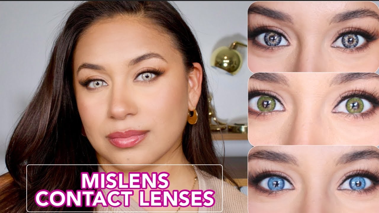 MISLENS CONTACT LENSES REVIEW | COLORED CONTACTS FOR BROWN EYES
