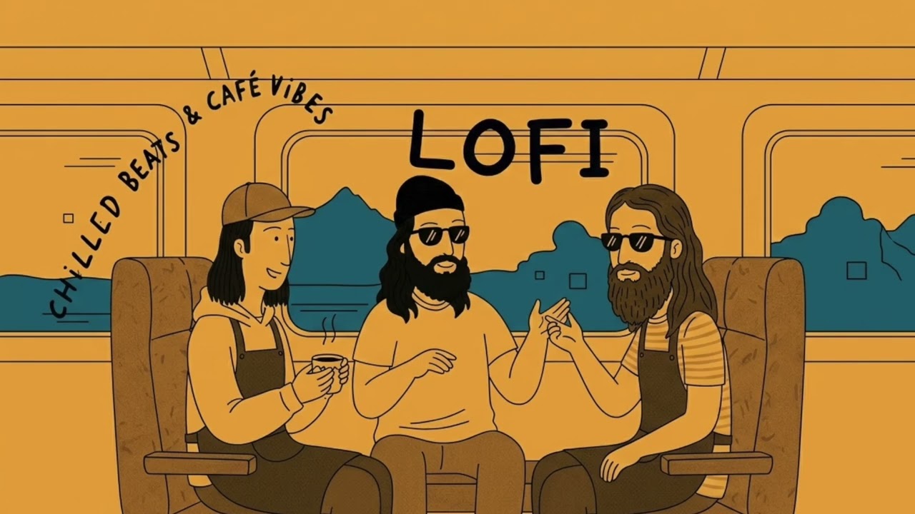 Train Journey Lofi 🚆 Chill Beats for Study, Work & Relaxing Travel Vibes