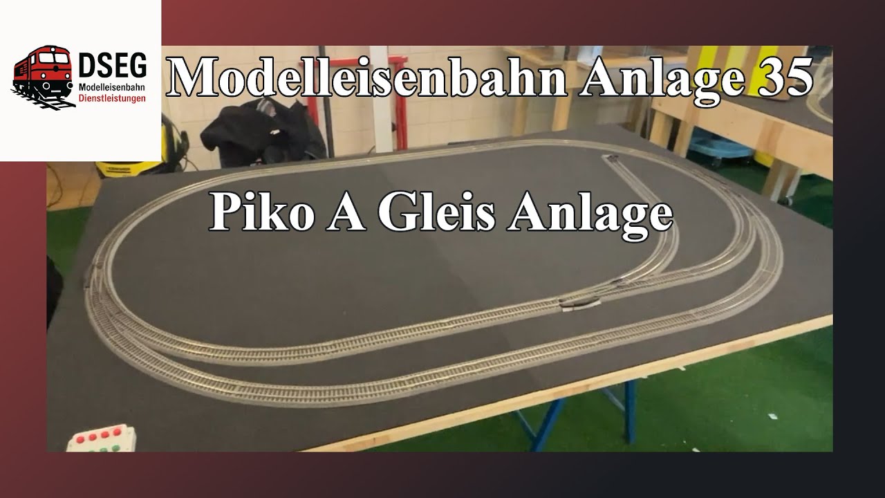 Kundenanlage Nr. 35 &ndash; Piko A Gleis Analog Anlagenma&szlig;e 1,80 &times; 1,10 m
