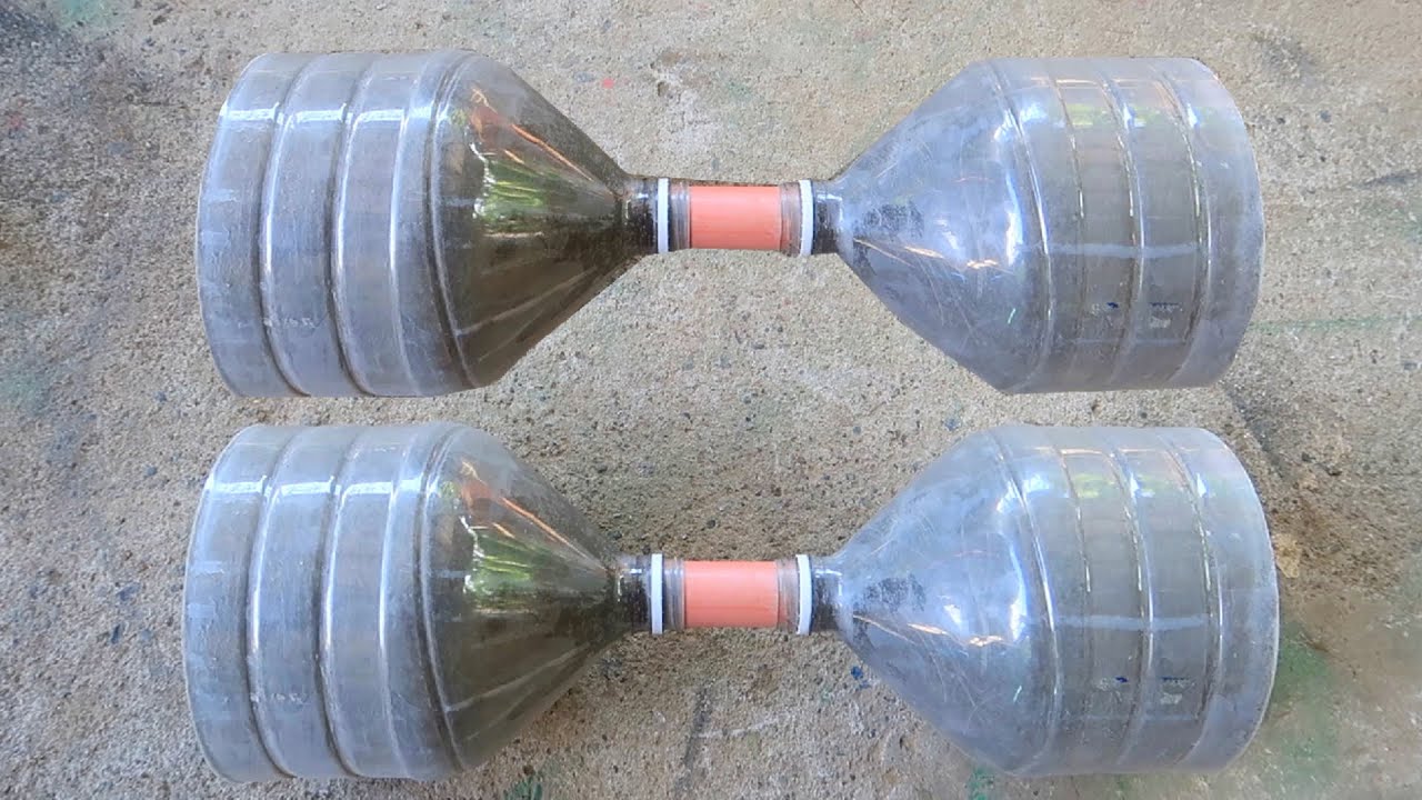 How to Make Homemade Dumbbells For Free