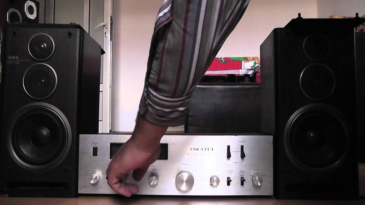 Amplificator SCOTT 410A & boxe AIWA SX N5