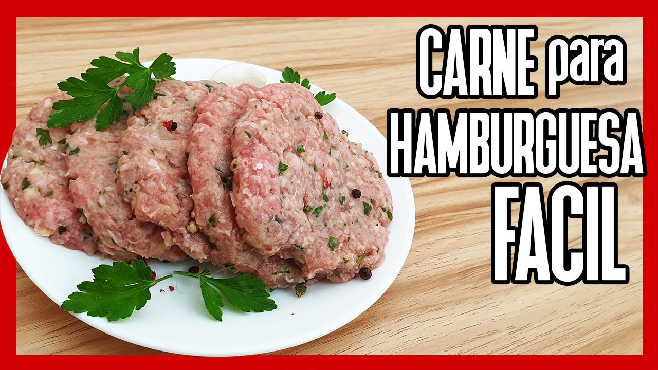 🍔 Как приготовить домашний фарш для гамбургеров ► Рецепт гамбургера