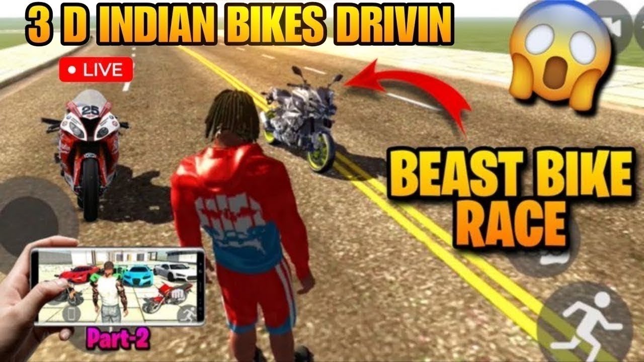 🔴 live Indian 3-D bike hashtag YouTube short D16