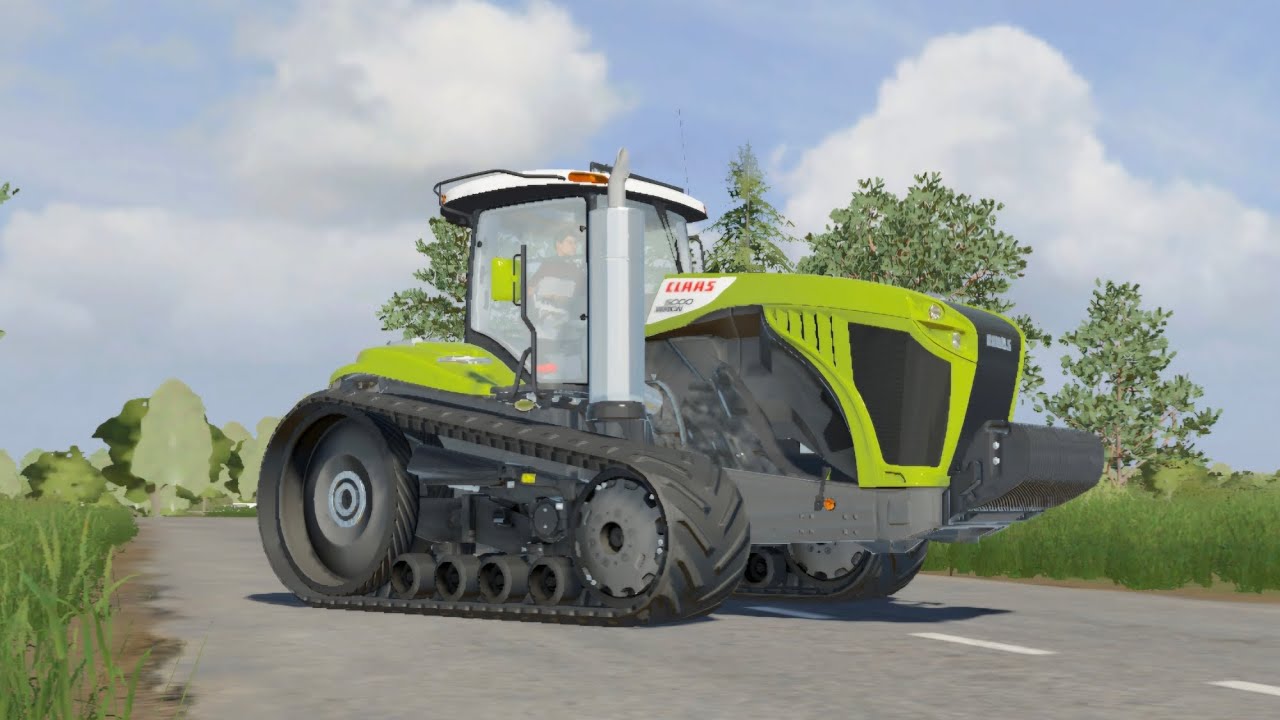 Claas Xerion Tracked by @justStefan_7  Farming Simulator 20 New mod - GAMEPLAY and Presentation 