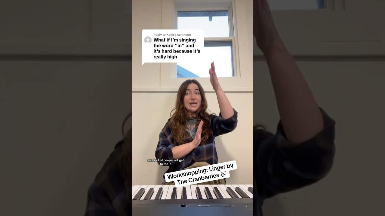 VOCAL COACH teaches how to sing LINGER by THE CRANBERRIES 