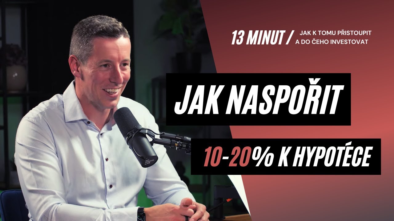 Jak si naspořit 10-20 % k hypotéce