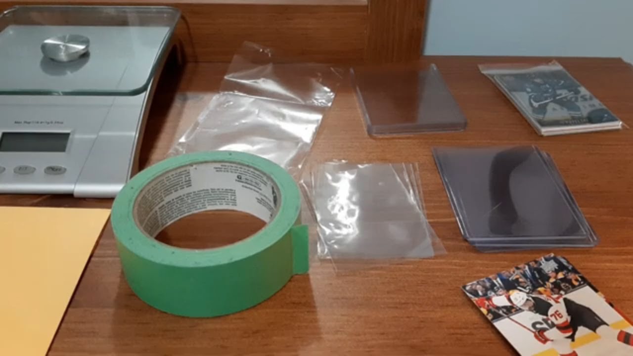 HOW TO SHIP HOCKEY CARDS ON EBAY