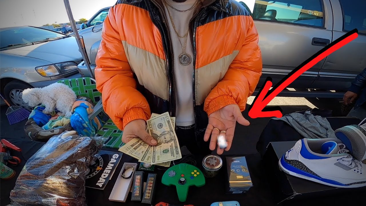 DON'T DO THIS AT THE FLEA MARKET...
