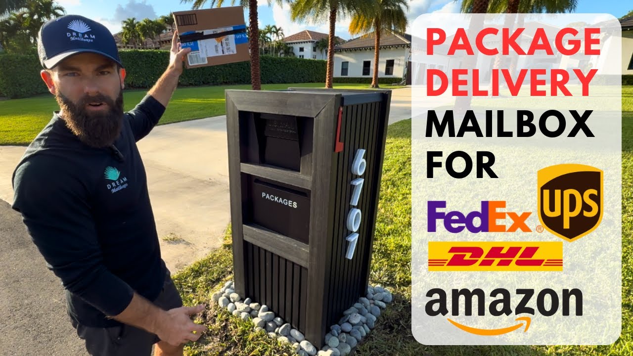 Vaultbox: The Ultimate Package Delivery Mailbox for UPS, FedEx, DHL, & Amazon