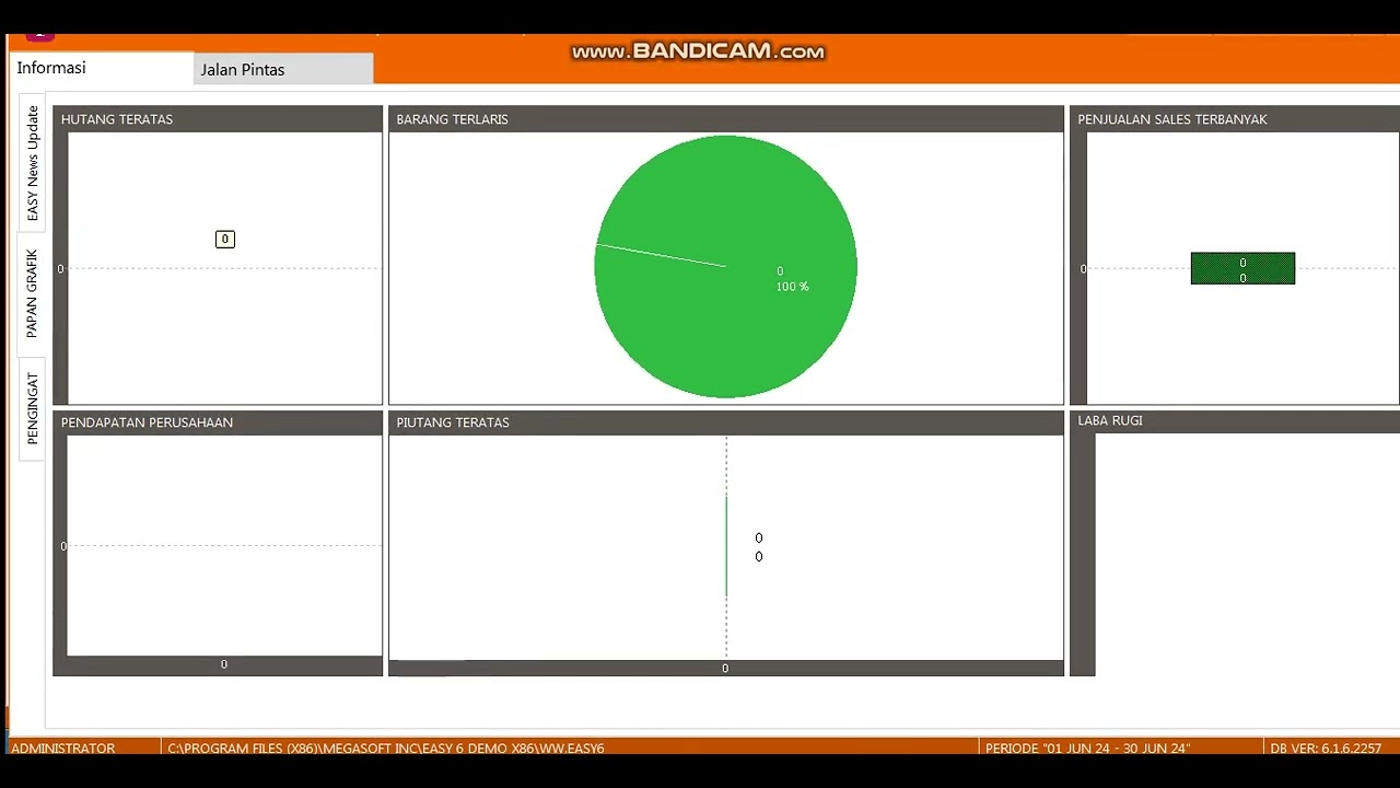 DOWNLOAD SOFTWARE APLIKASI EASY 6 Accounting + powercash TERBARU