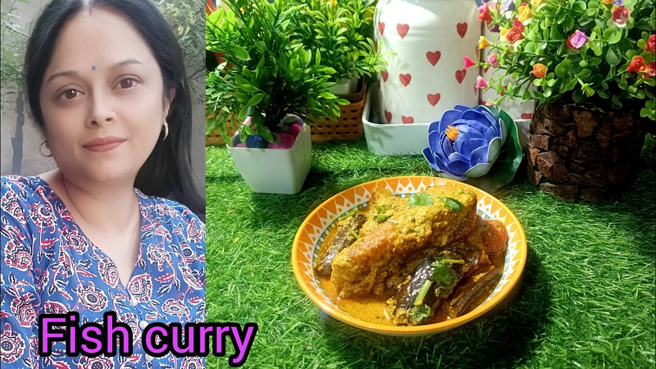 SARSHO  POSTA  FISH CURRY/ sorsho posto begun diye macher jhol #AuthenticBengaliRecipe#nivekirasoi 